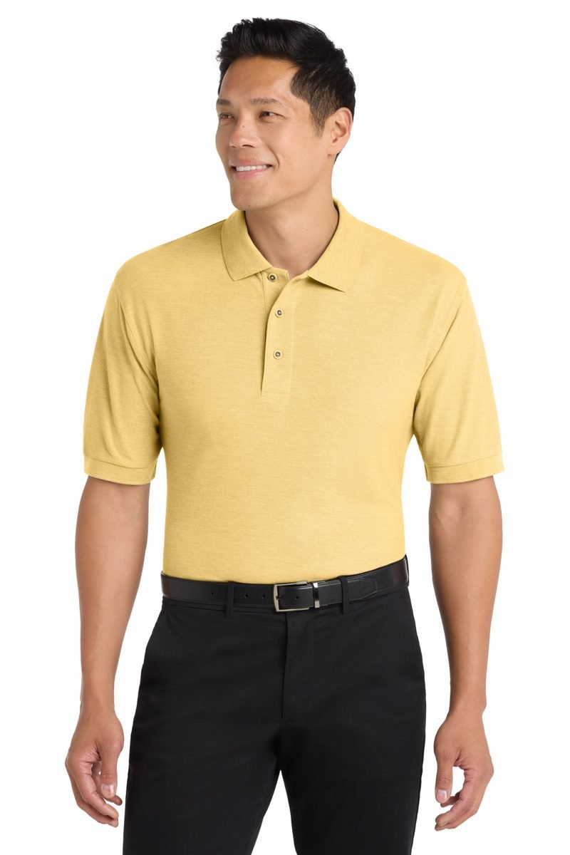 Easy-Care Pique Polo