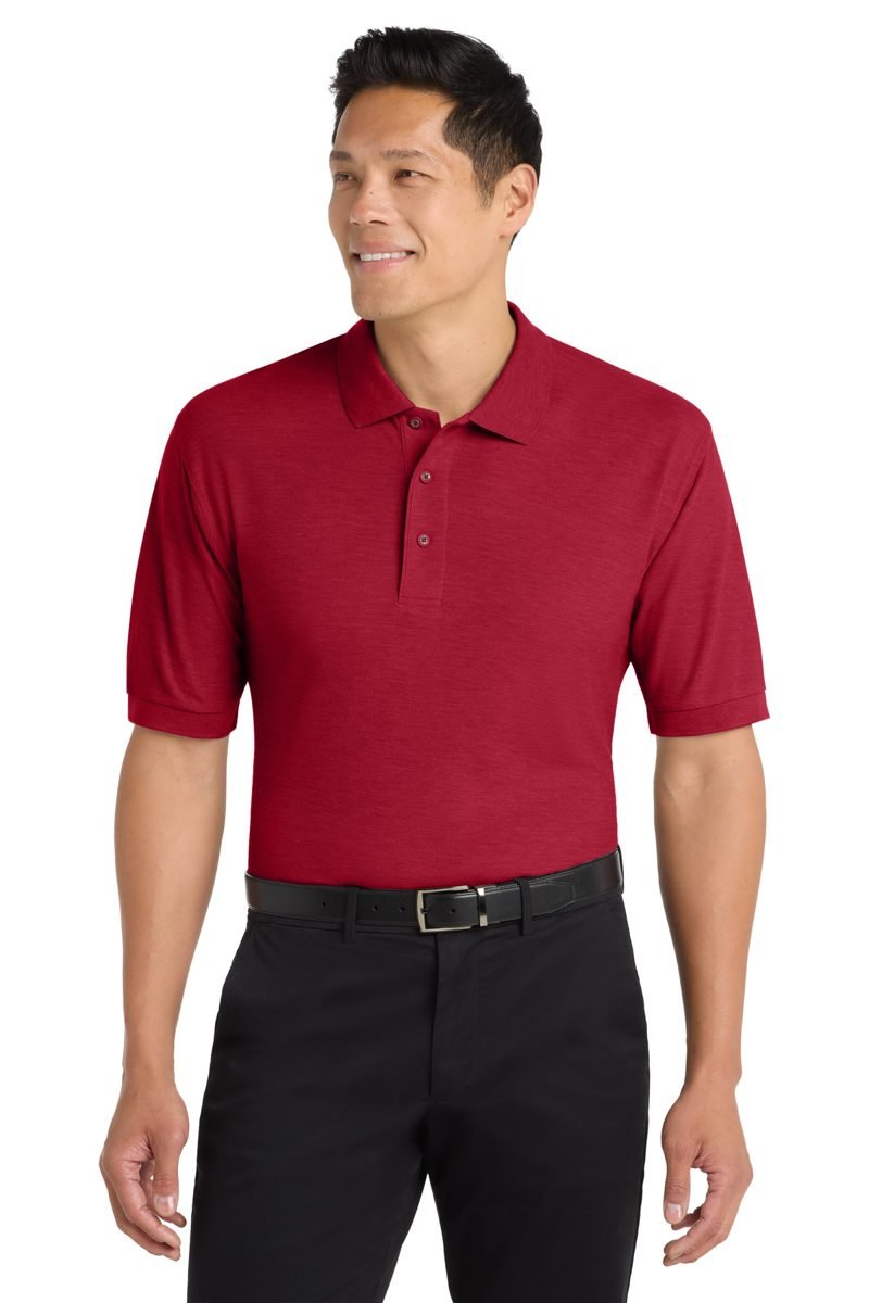 Easy-Care Pique Polo