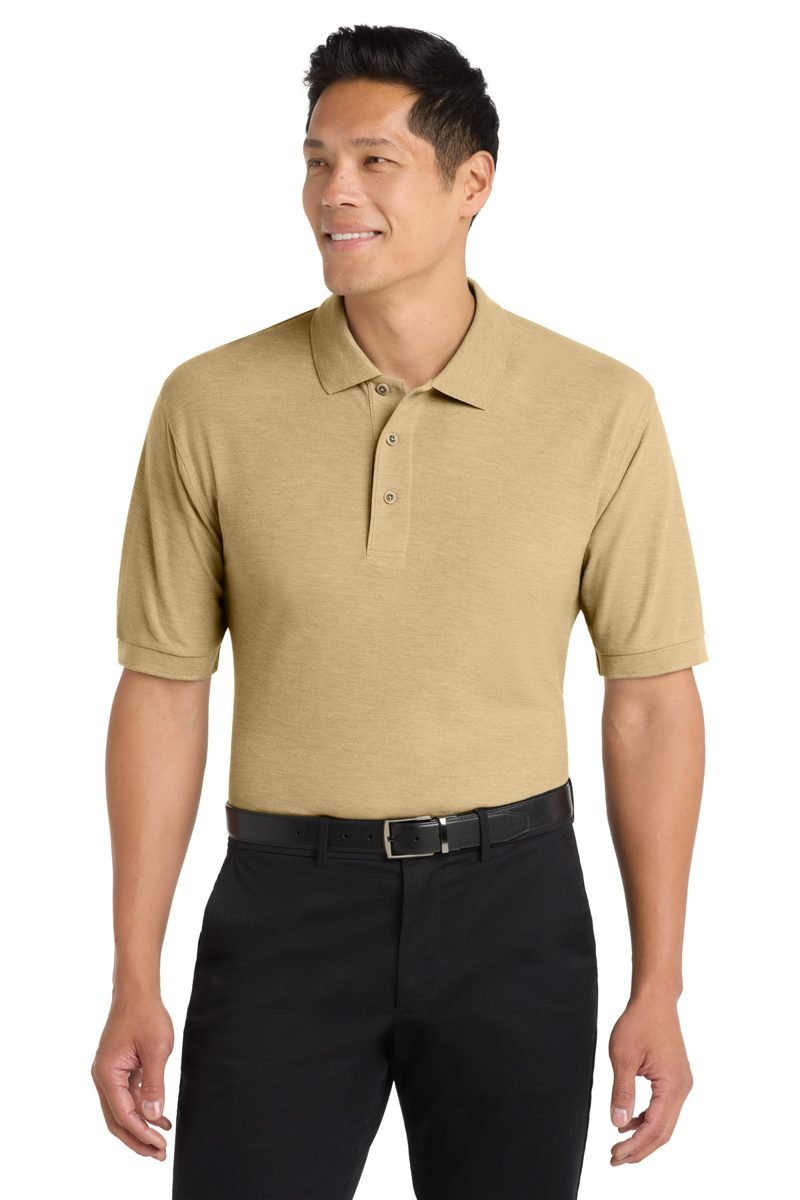 Easy-Care Pique Polo