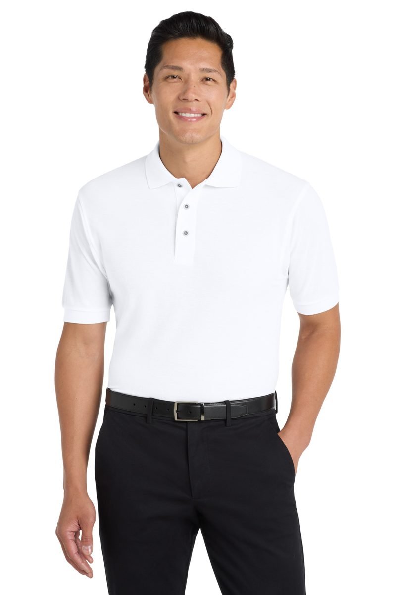 Easy-Care Pique Polo